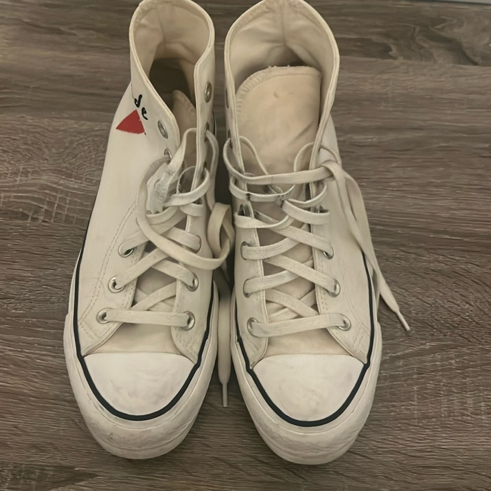 Made with love converse platform women 8